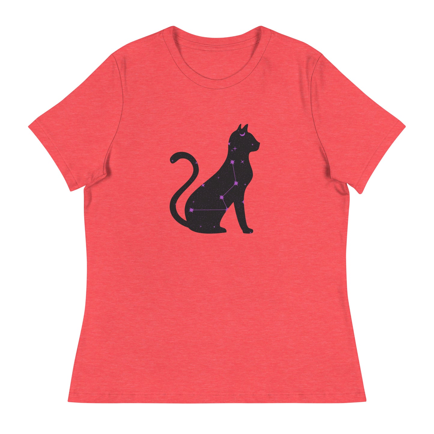 Celestial Cat Women's Relaxed T-Shirt