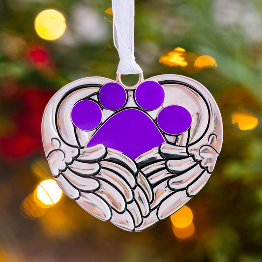 Wrapped in Wings Paw Ornament