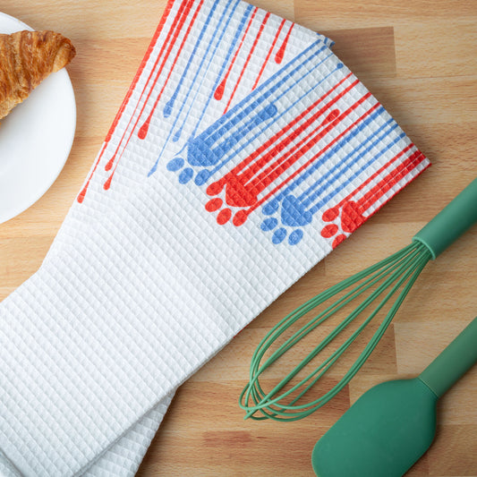 Painted Paws Kitchen Towel - Set of 2