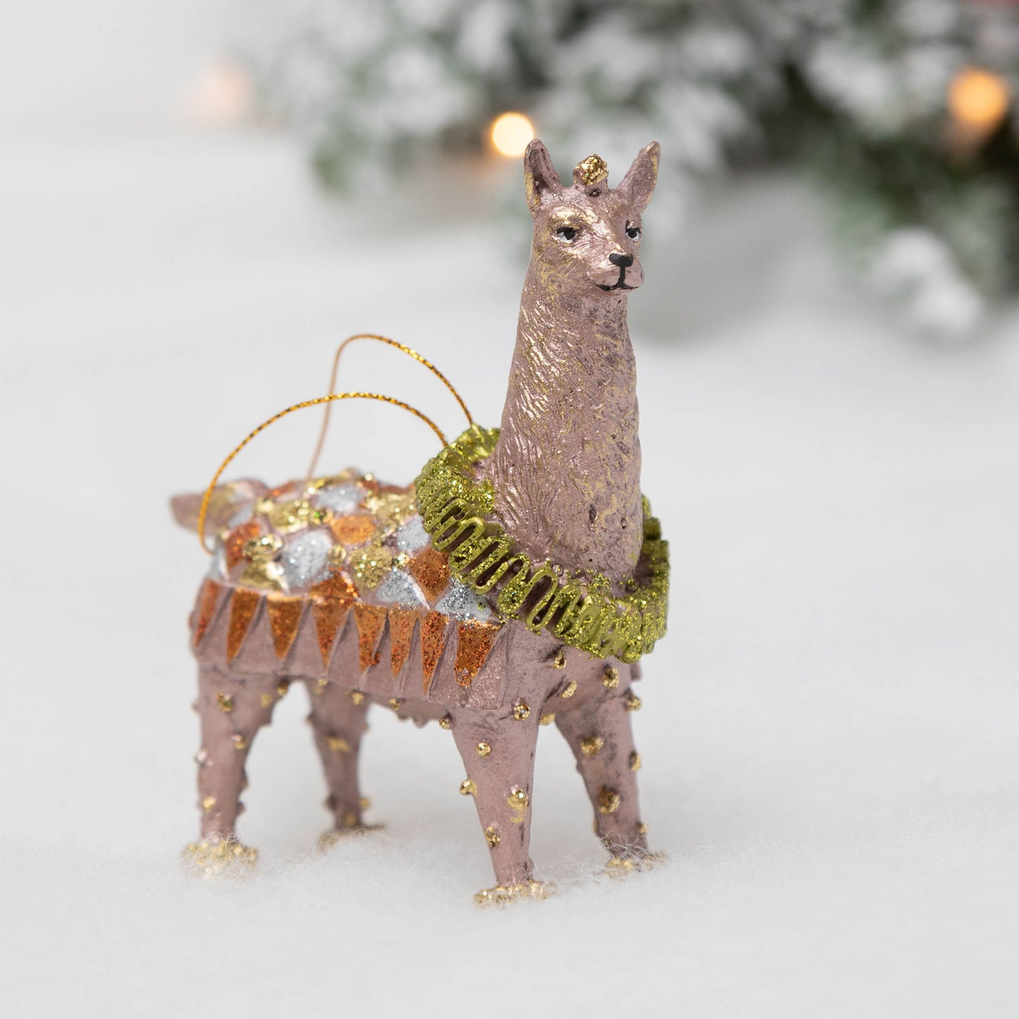 Merry Llama Ornament