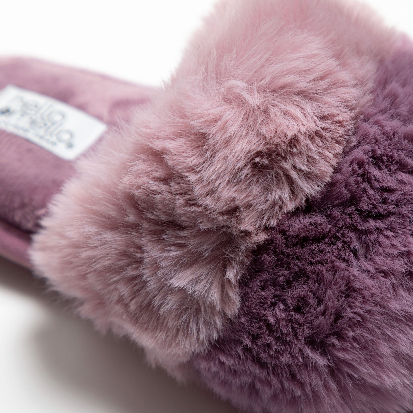 Cotton Candy Puff Slide Slippers