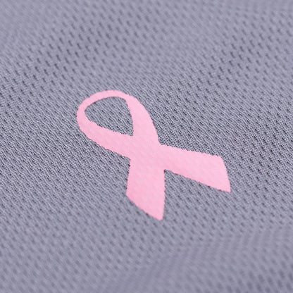 Pink Ribbon Quick-Dry Polo Shirt