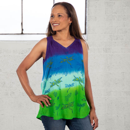 Day In The Park Sleeveless Top