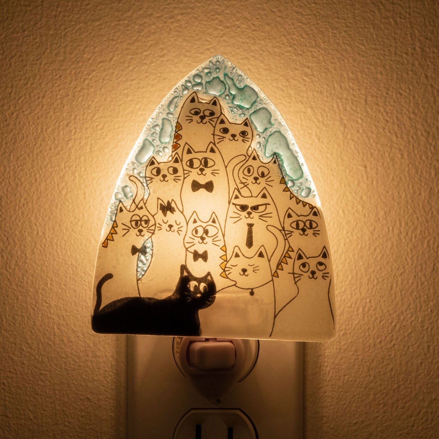 All Over Pets Recycled Glass Nightlight