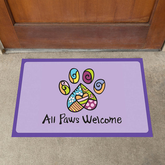 Toland All Paws Welcome Door Mat