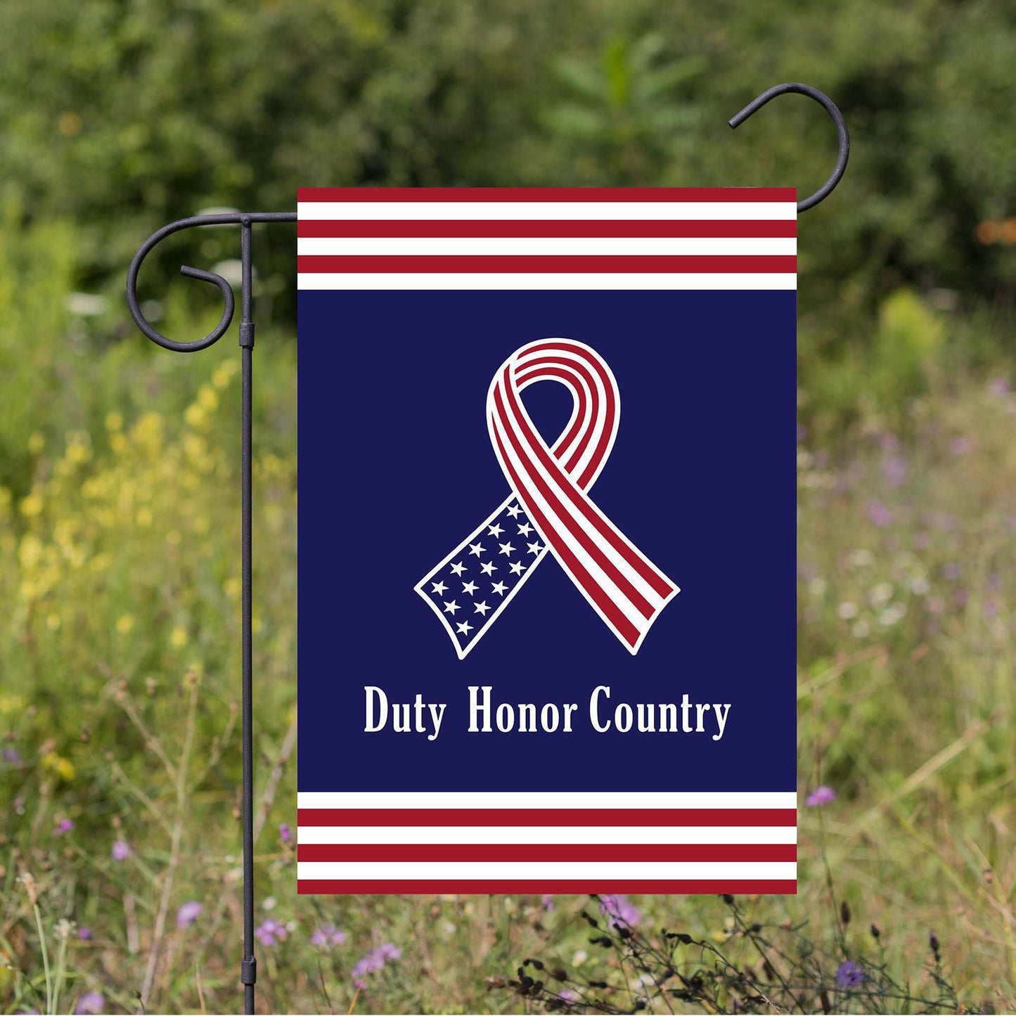Duty, Honor, Country Garden Flag