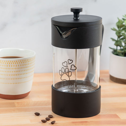 For the Love of Coffee & Paws French Press
