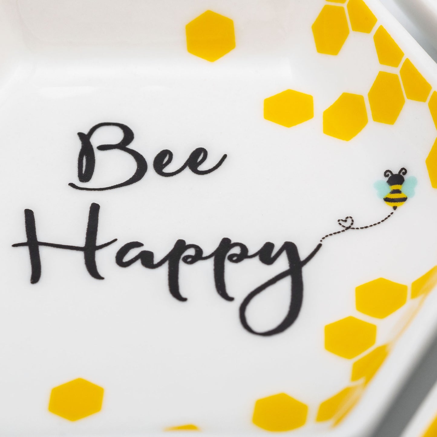 Bee Happy Trinket Dish - Set of 3