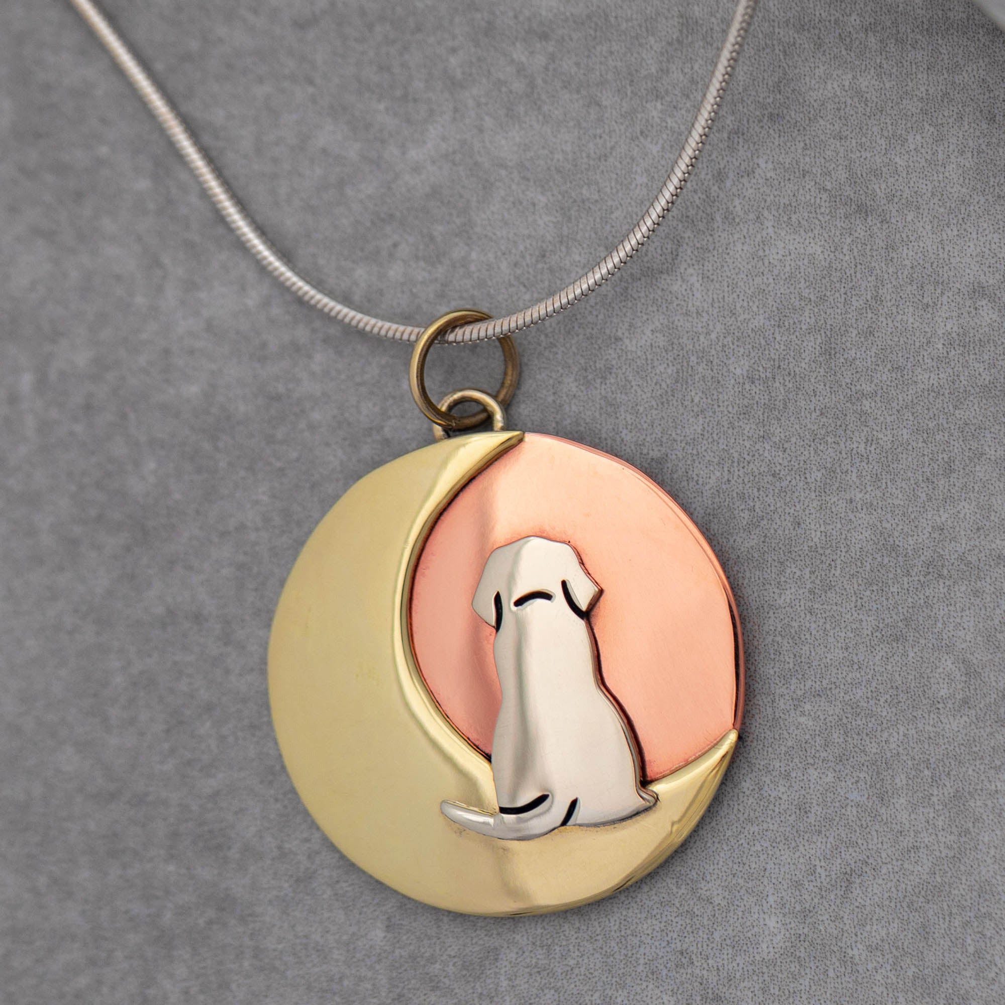 Moonlight Dog Necklace