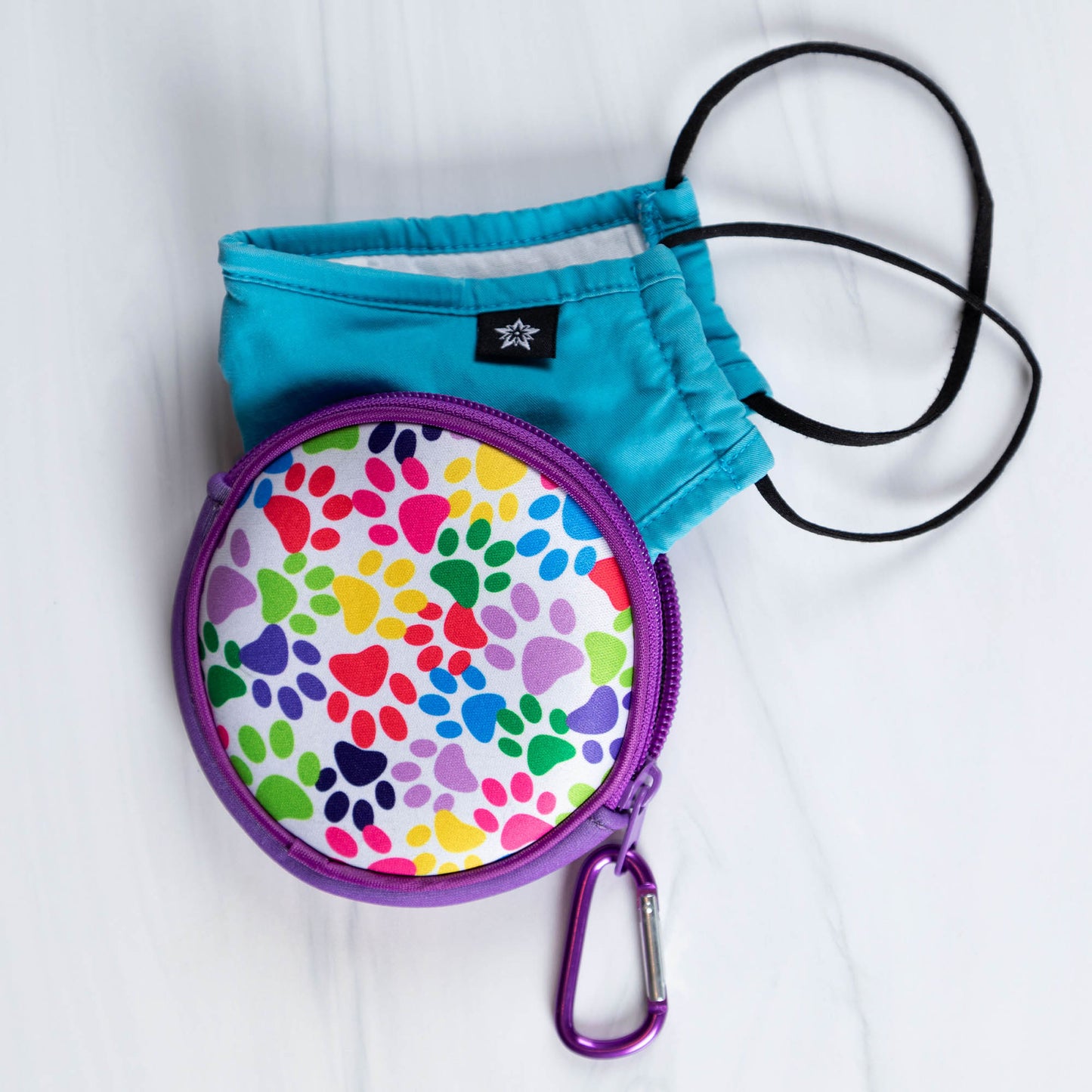 Face Mask & Earbud Pouch Keychain