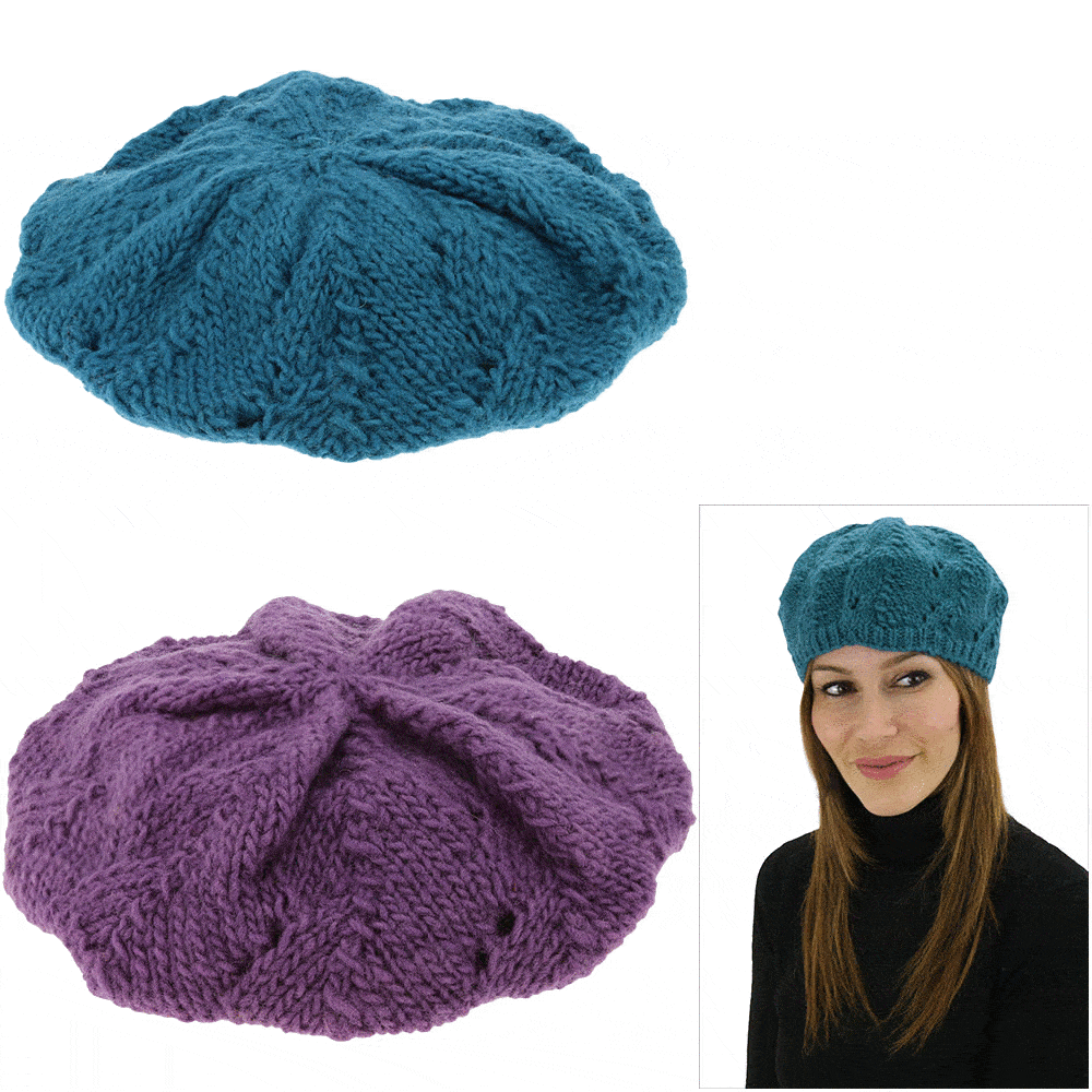 Knitted Bliss Wool Hat