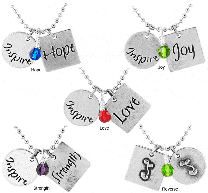 Women's Bean Project Inspire Necklace