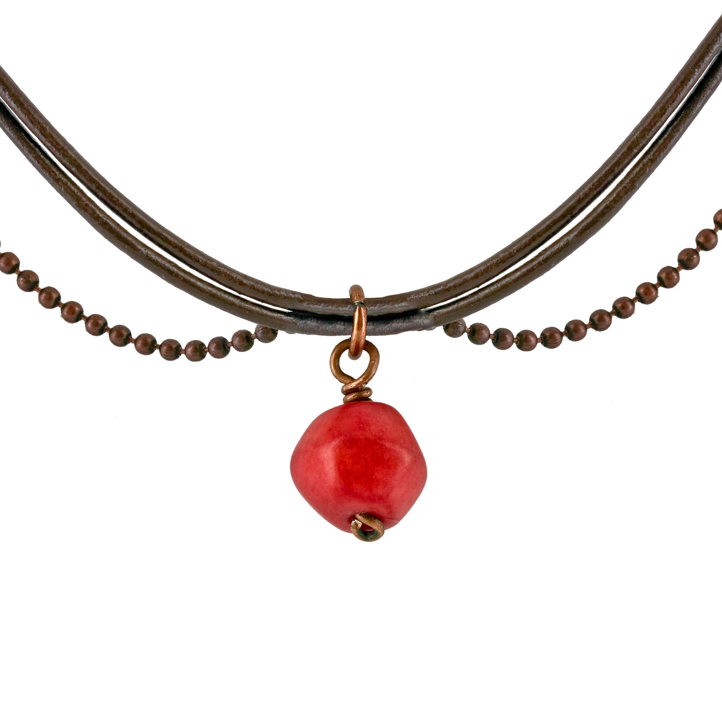 Magdalena Faceted Tagua Necklace