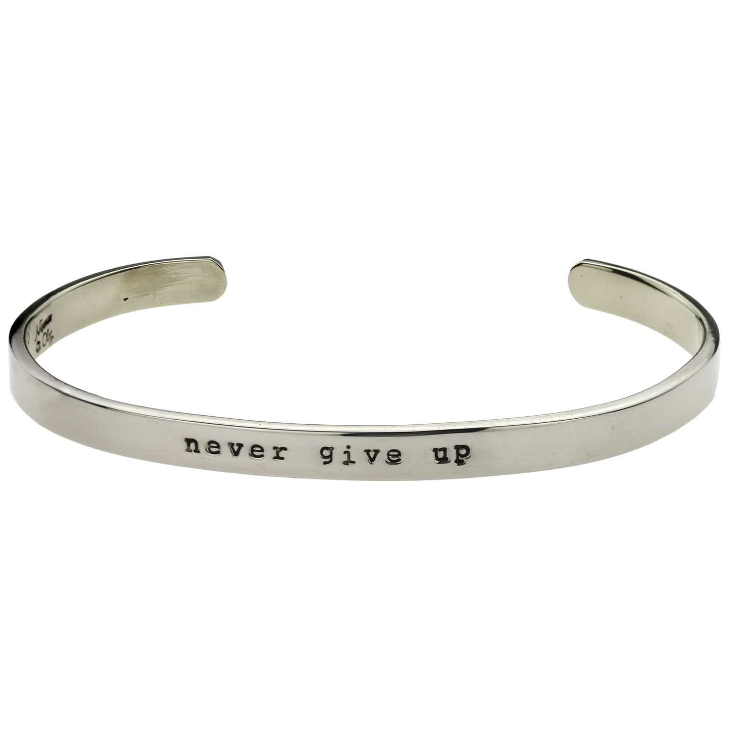 Never Give Up Cuff Bracelet