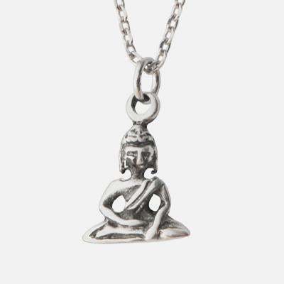 Buddha of Compassion Pewter Earrings