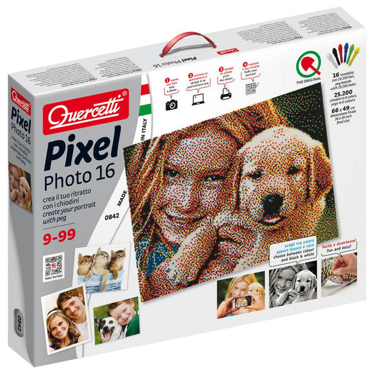 Quercetti&reg; Pixel Photo 16 Art Kit