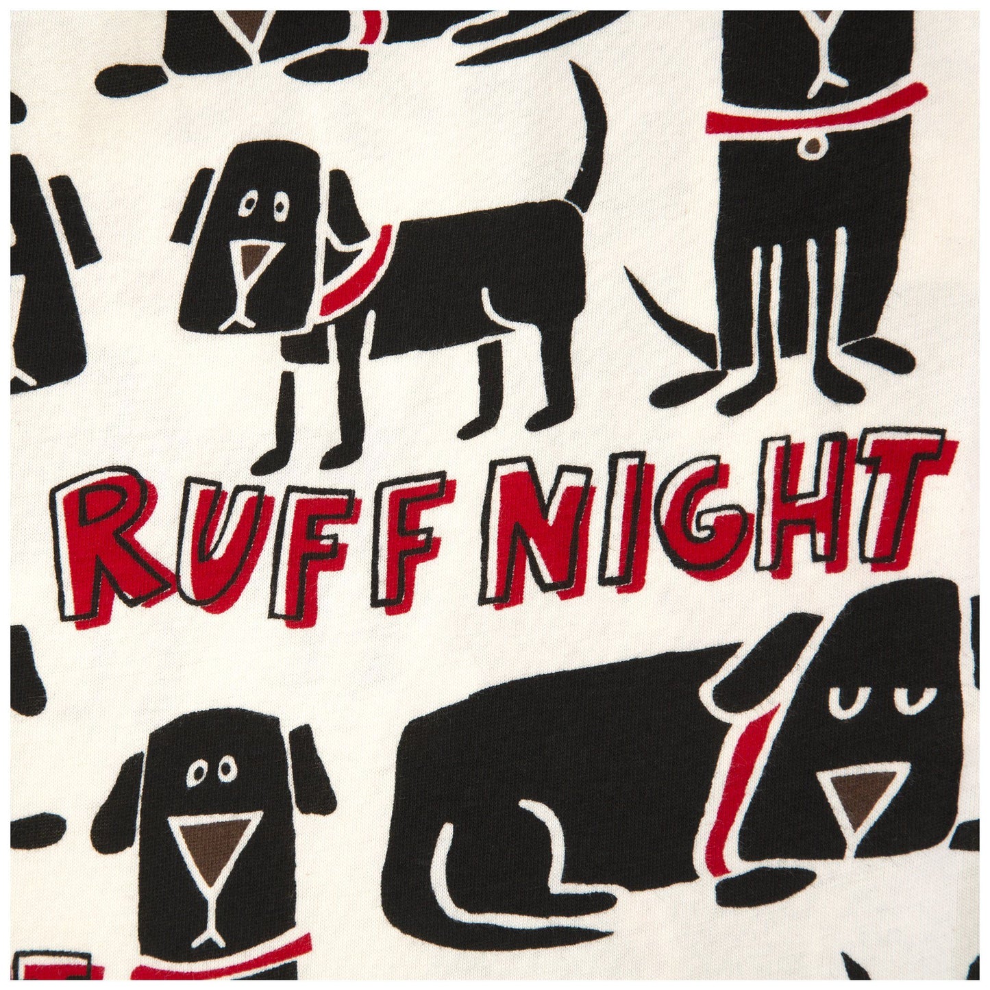 Ruff Night Pajama Set