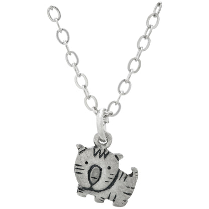 Whimsical Animal Pewter Necklace