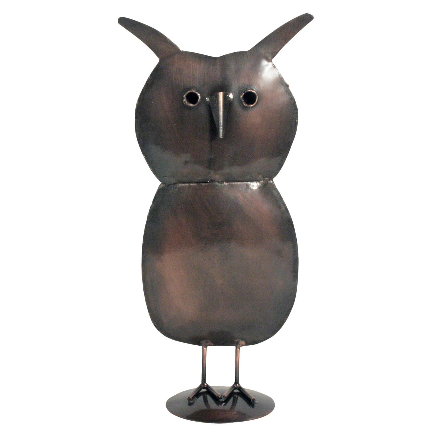 Recycled Metal Owl
