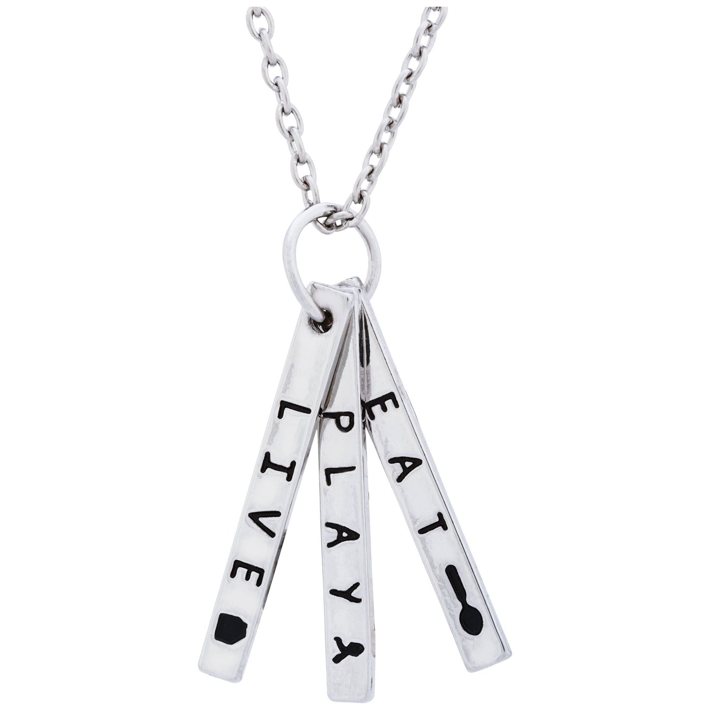 Live Play Eat Necklace