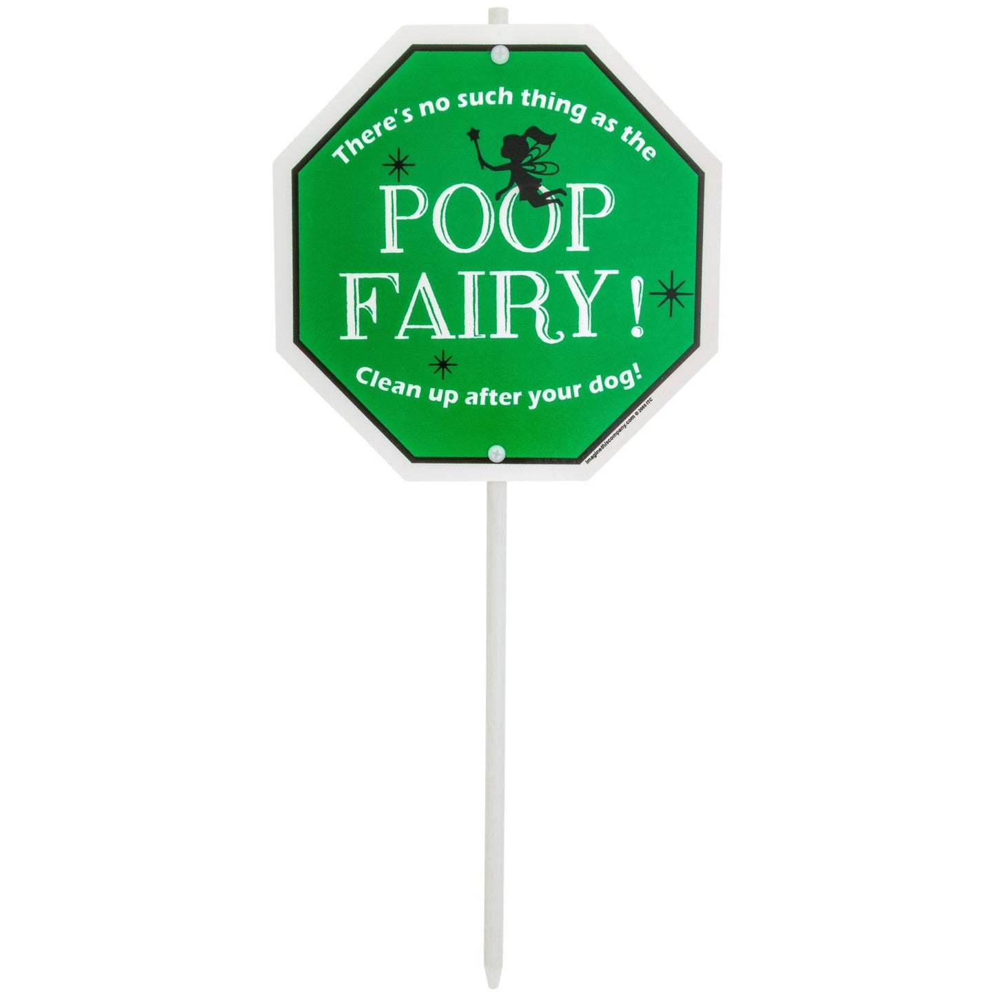 Watch Your Poop Garden Stakes