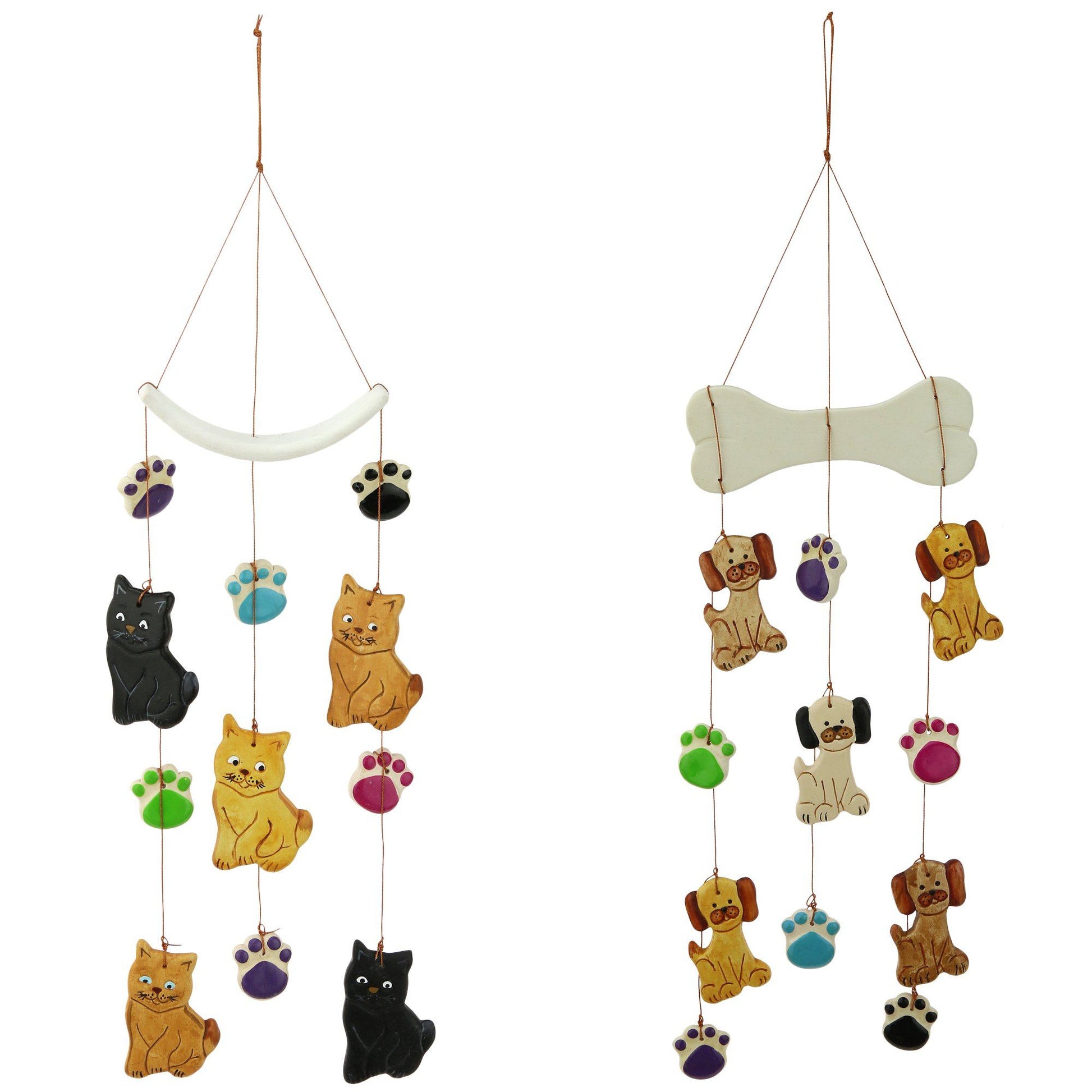 Pets & Paws Ceramic Chime