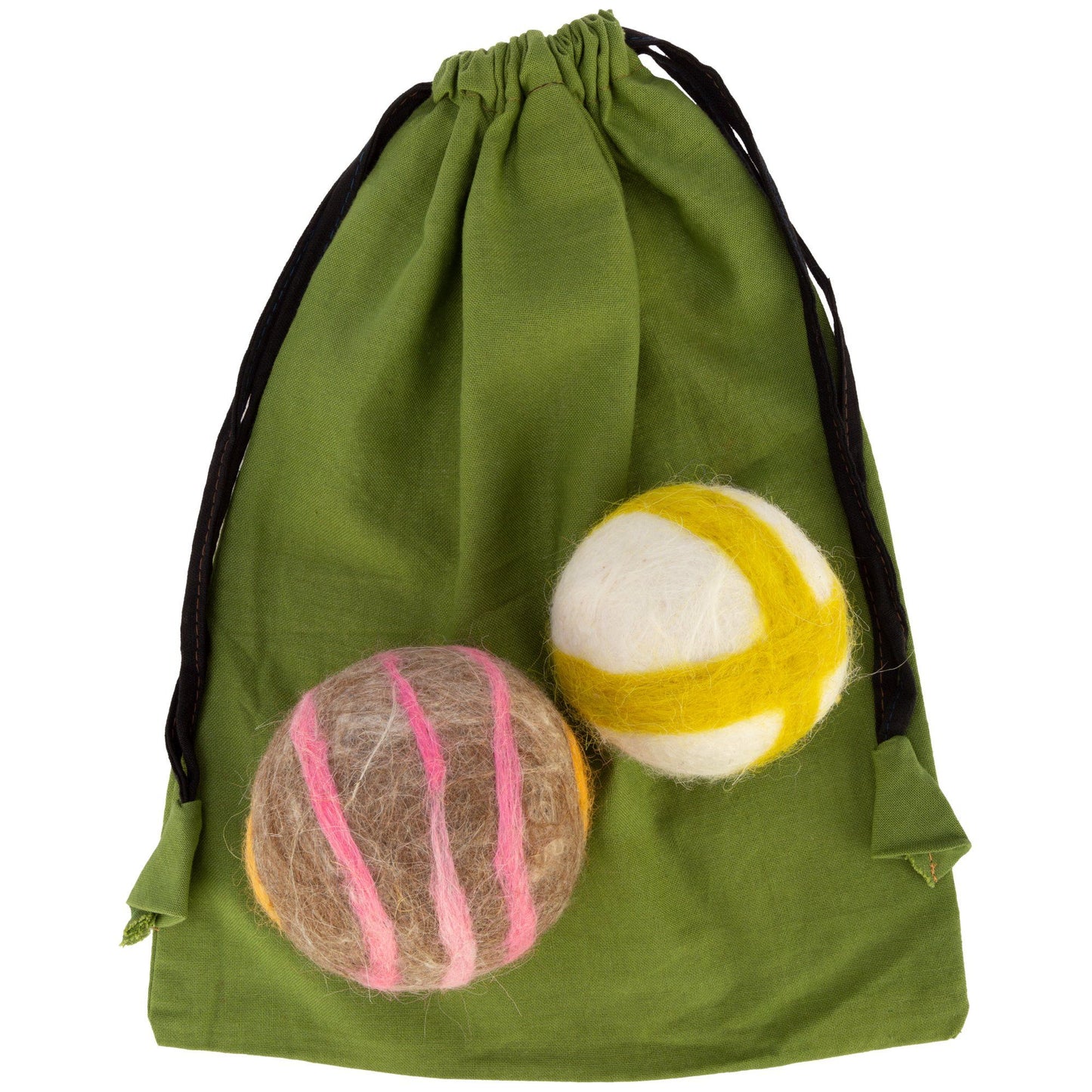 Handmade Wool Dryer Balls Set