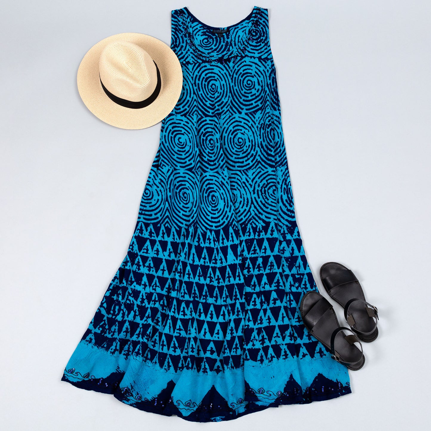 Blue Diamond Long Dress