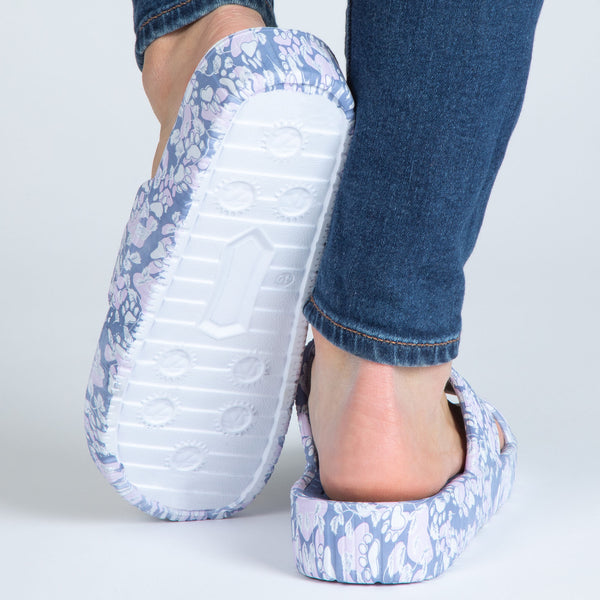 Women's EVA Criss Cross Slide Sandals | GreaterGood