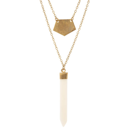 Layered Spike Necklace