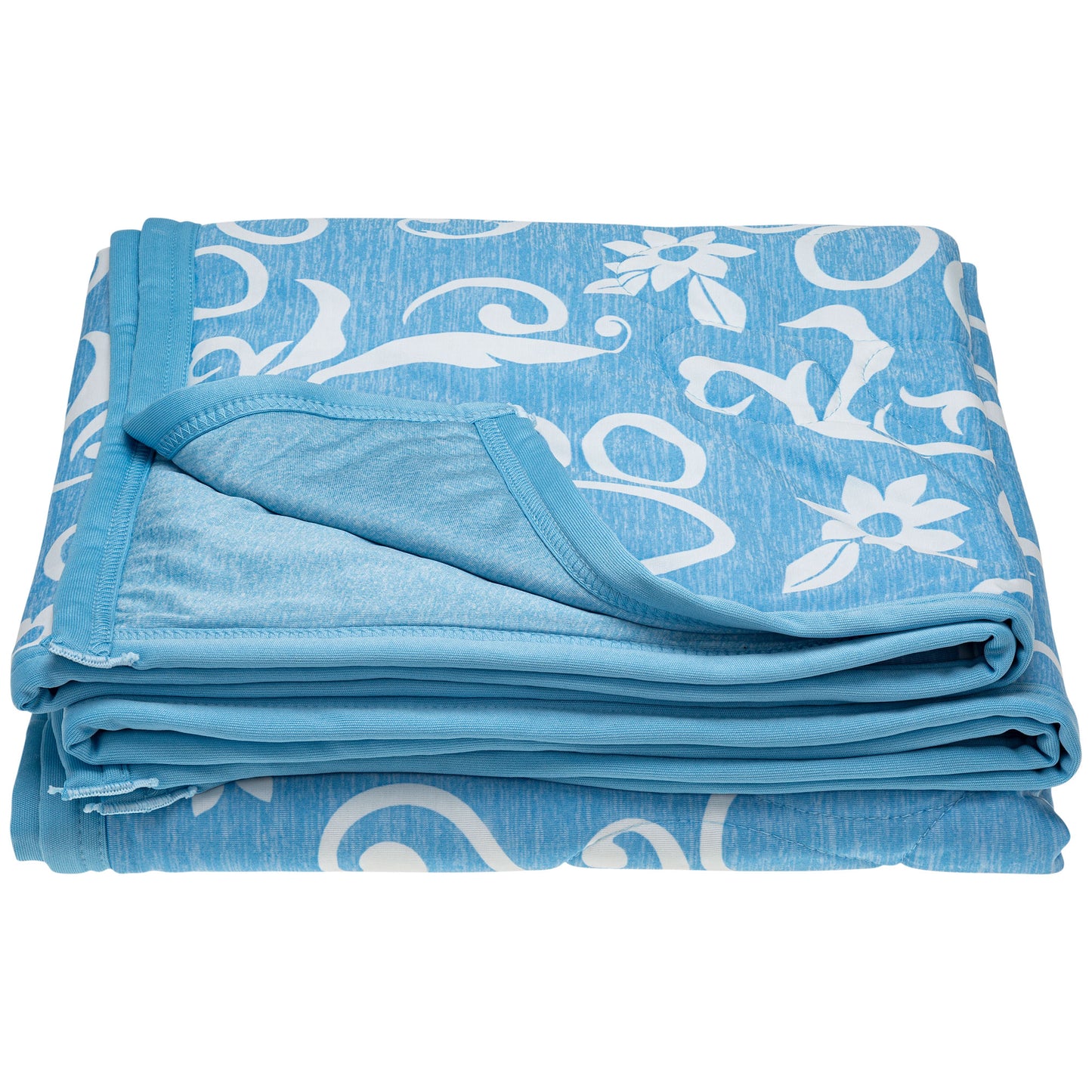 Swirling Paws Quilted Throw Blanket