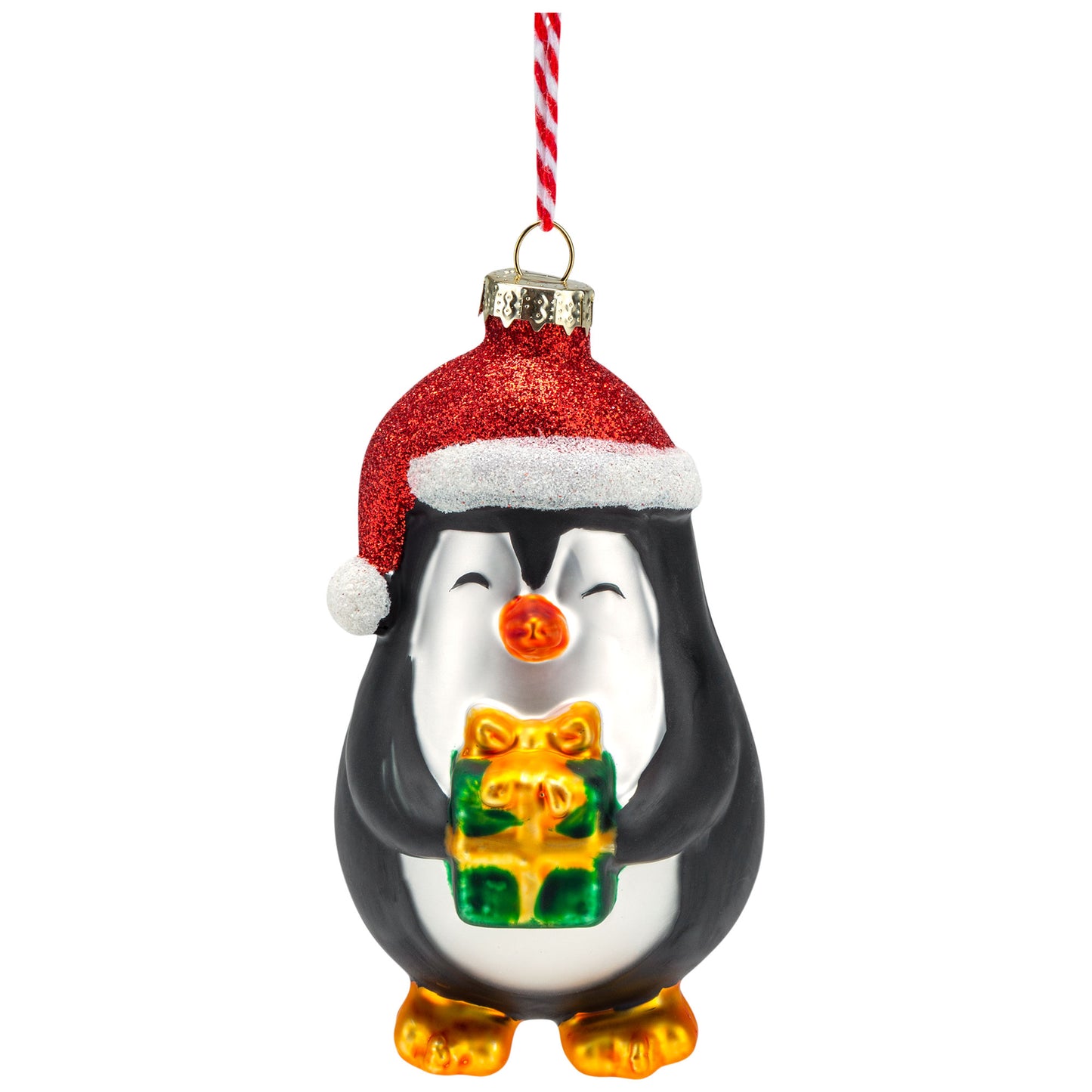 Adorable Animal Glass Bauble Ornament
