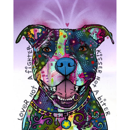 Dean Russo Watermark Dog Print
