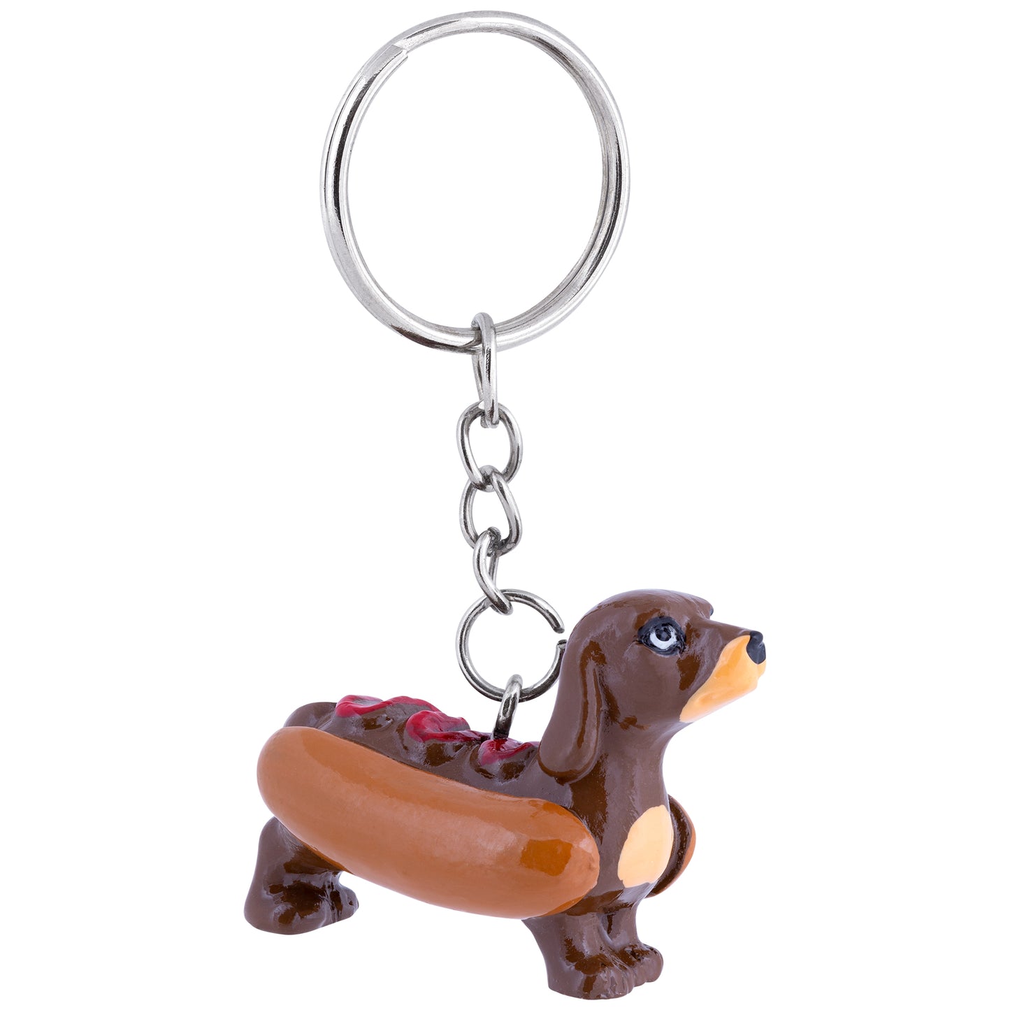 Happy Dog Keychain