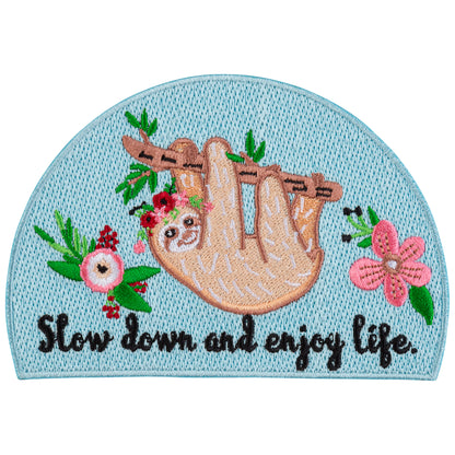 Slow Down Sloth Patch
