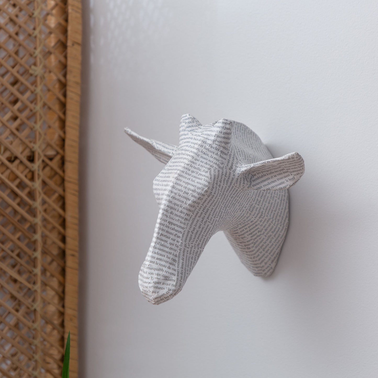 Animal Paper Mache Wall Hanging