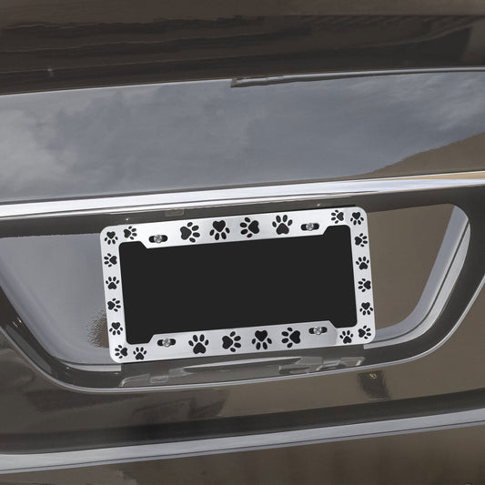 Paws Galore License Plate Frame