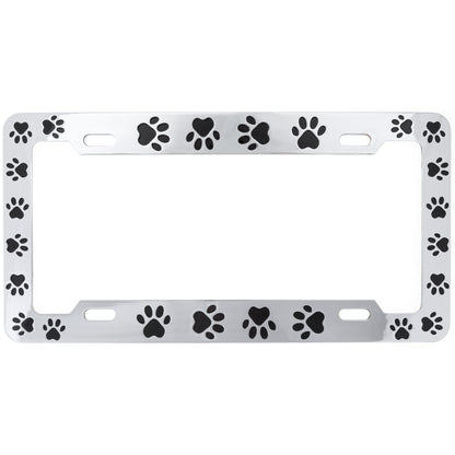 Paws Galore License Plate Frame