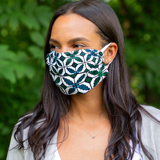 Patterned Fair Trade Cloth Face Mask