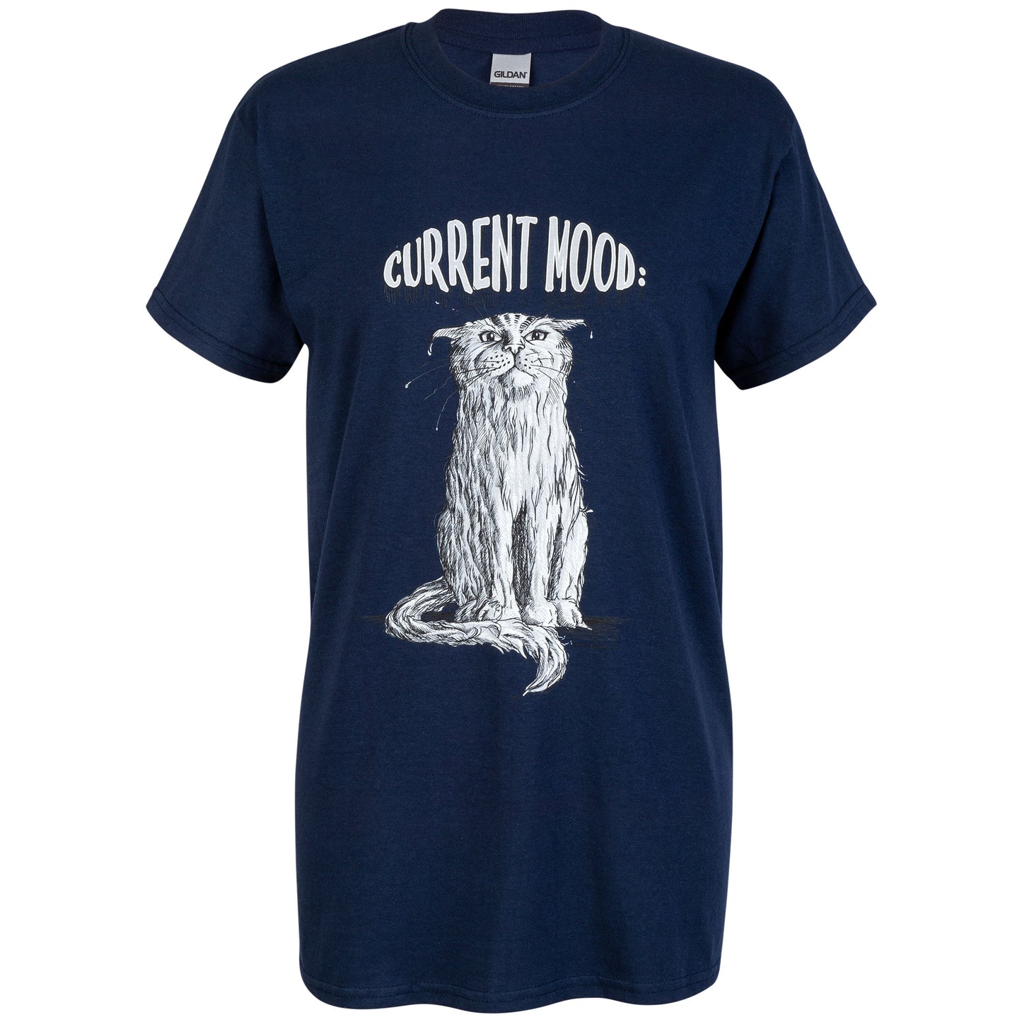 Soggy Mood Cat T-Shirt