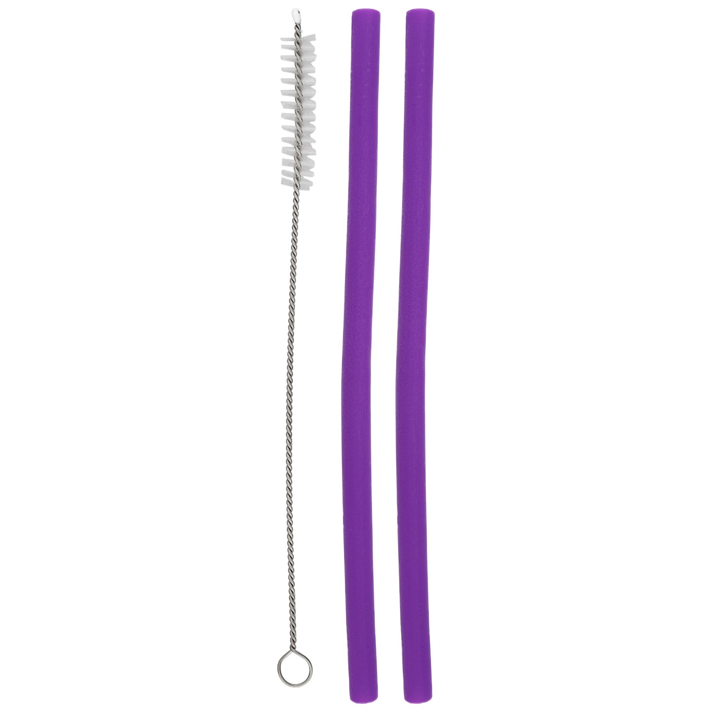 Silicone Straw Set with Brush
