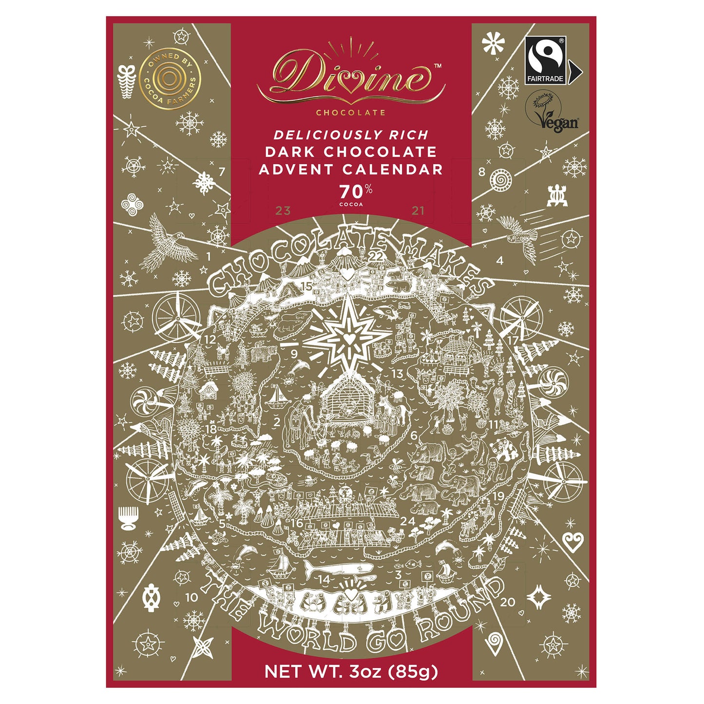 Divine&trade; Chocolate Advent Calendar