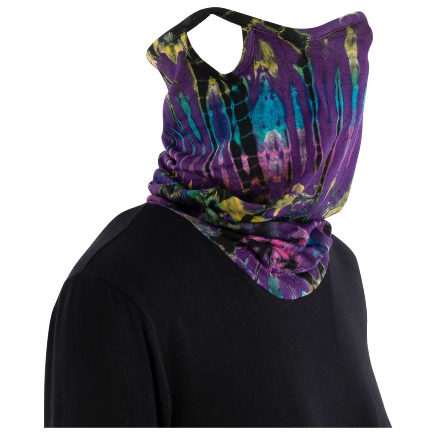 Tie-Dye Tunic with Face Mask
