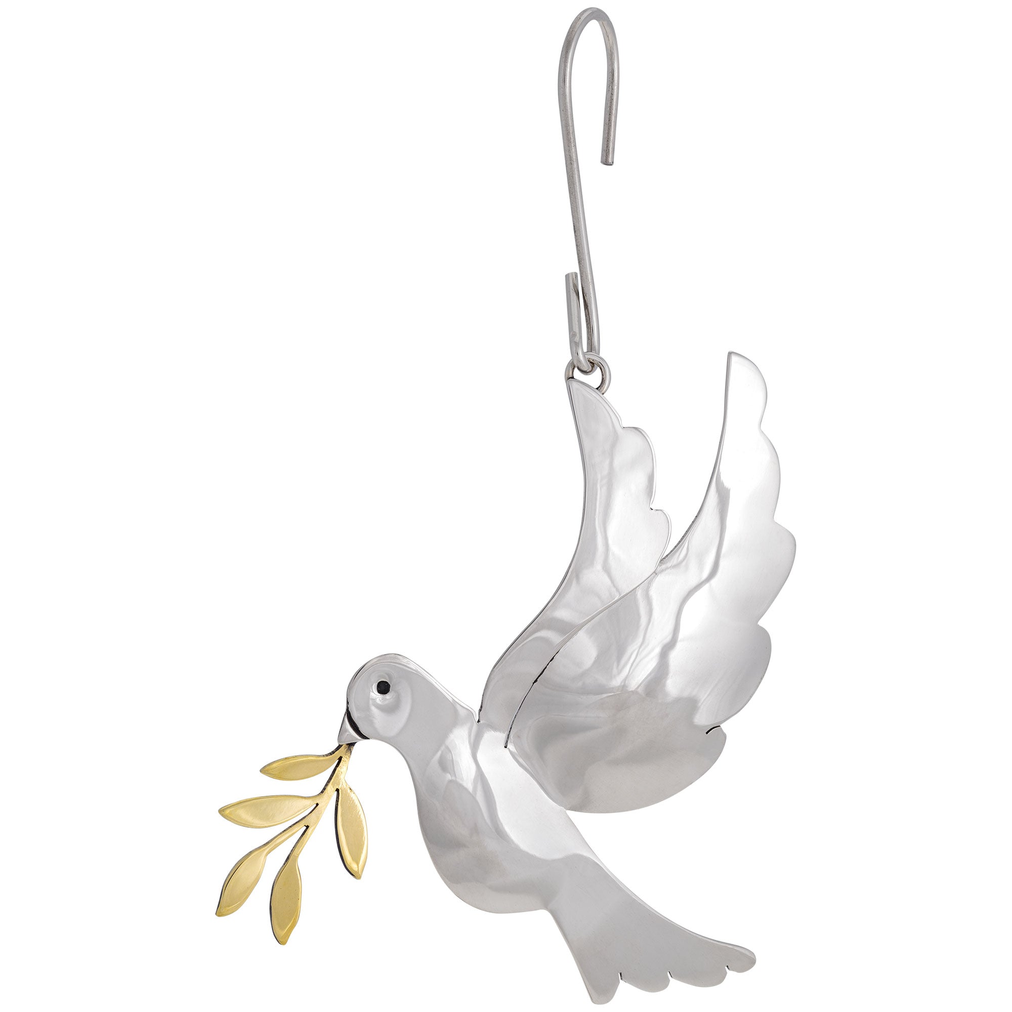 Brilliant Bird Mixed Metals Ornament