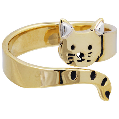 Sweet Cat Hugger Ring