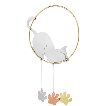 Playful Pet Mixed Metal Wind Chime