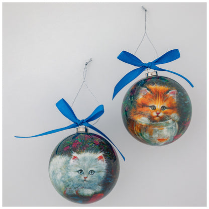 Precious Pets Christmas Ornaments - Set of 6