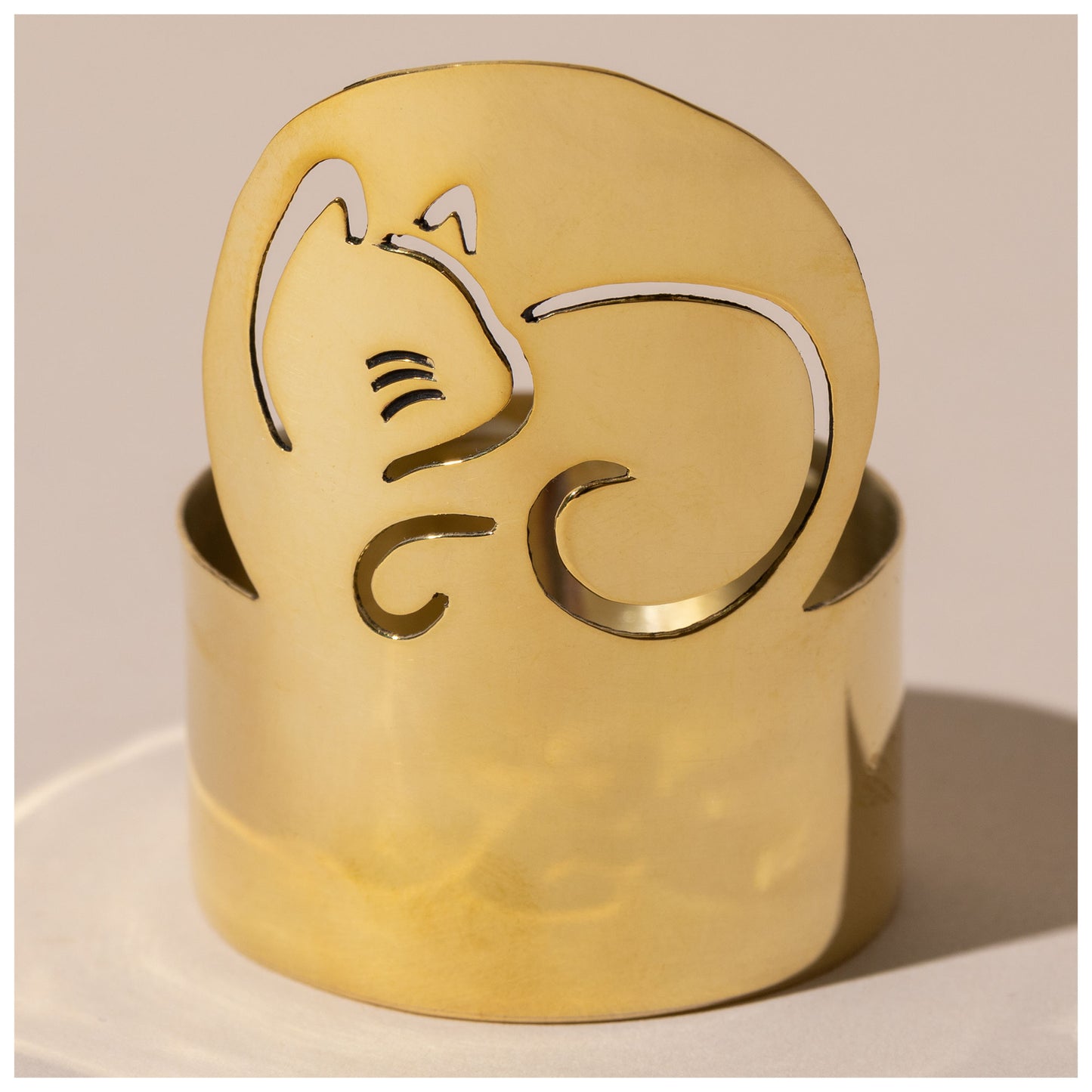 Pet Love Mixed Metal Candle Holder
