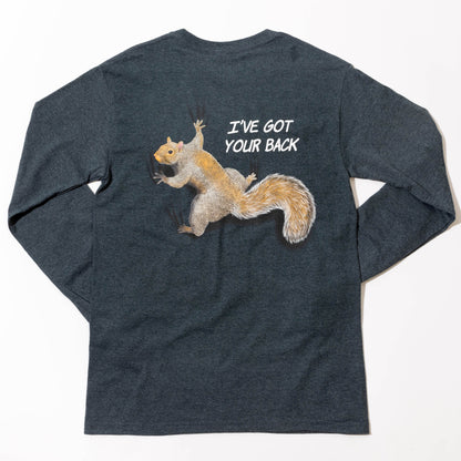 Squirrel Got Your Back Long Sleeve T-Shirt