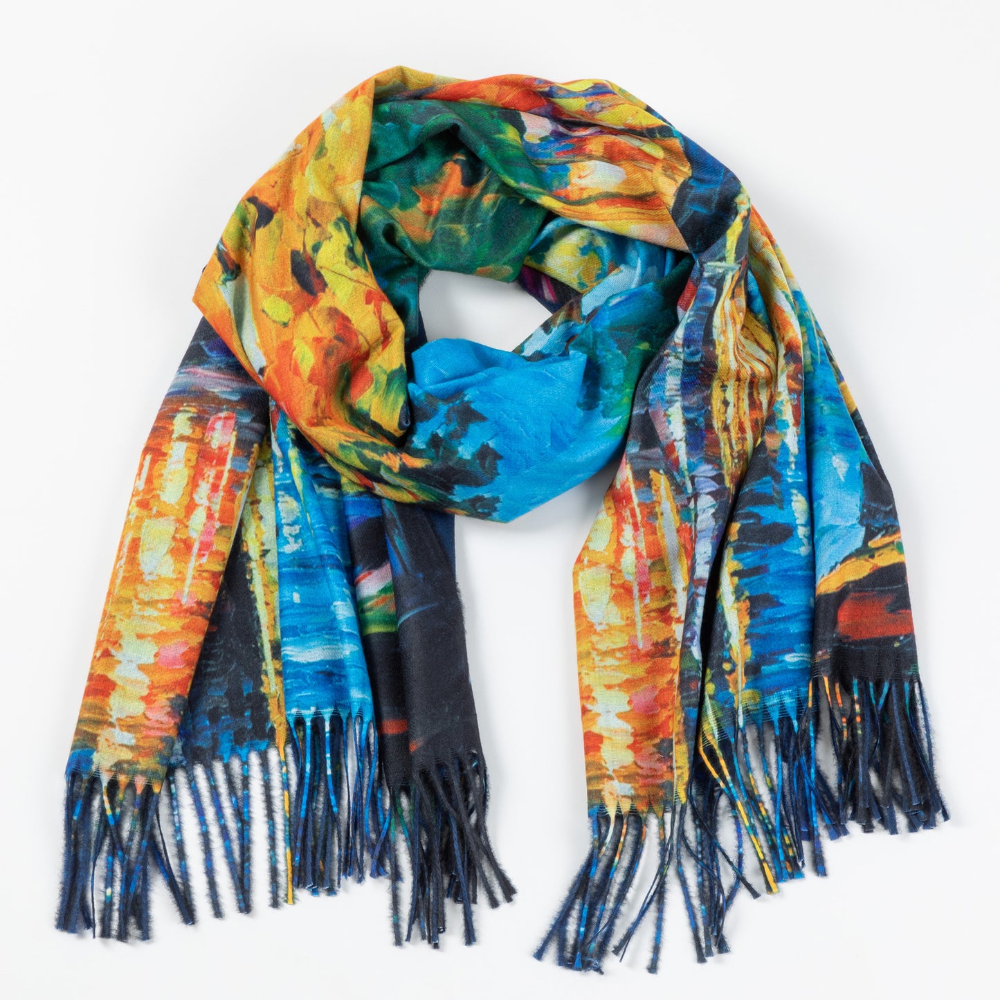 Museum Collection Artistic Print Scarf